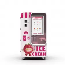 Macchina vending di gelato commerciale per luoghi al dettaglio ad alto traffico